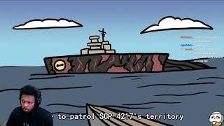 SCP-4217 Contain the Bismarck! REACTION (SCP Animation) @TheRubber