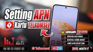 SETTING APN TELKOMSEL TERCEPAT DAN PALING STABIL || 4G & 5G BIKIN JARINGAN AUTO NANJAK