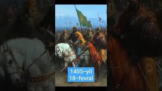 Amir Temur 1405-yil 18-fevral #amirtemur #тимур #история #эмираты #tarix #tarih #uzbekistan #timur