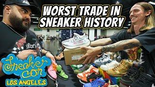 THE WORST TRADE IN SNEAKER HISTORY *SNEAKERCON LA DAY 2*