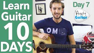 Guitar Lesson 7 - Easy Songs with 4 Chords