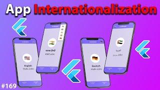 Flutter Tutorial - Localization & Internationalization with INTL & ARB Files