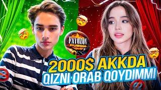 2000$ AKKDA QIZNI O’ZIMKI QIVOLDIMI