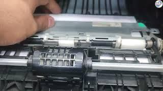 How to Clear a Jam in the Cartridge Area of an HP LaserJet Pro 400 Printer M401.fix Cartridge jam.