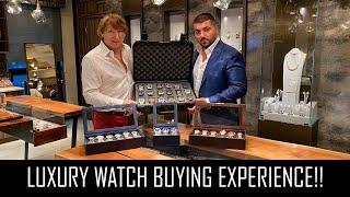MULTI-MILLION DOLLAR LUXURY WATCH BUYING EXPERIENCE!!