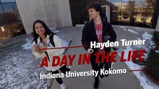 A Day in the Life at IU Kokomo: Hayden Turner