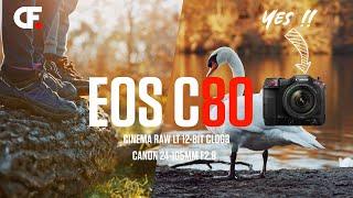 CANON EOS C80 - 6K CRAW LT CLOG3 + CANON 24-105MM F2.8 (Premiers Tests)