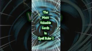 The Most Valuable Spell Ruler Cards : Mystical Space Typhoon ! Yu-Gi-Oh! #shorts #yugioh