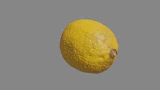 FREE Lemon 3D Model