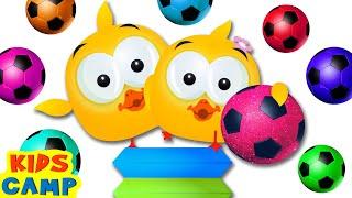  Learn Colors For Kids | Lucky Ducky Educational Videos By KidsCamp