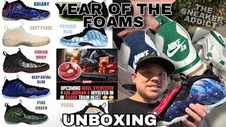 Unboxing Nike Foamposite 2025 Galaxy, Nigel AJ 4 Brick Heist, Nike SB Air Jordan Blue & more