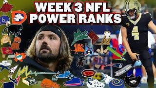 Very HONEST NFL Power Rankings: Week 3