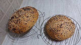 whole wheat bread with sesame by madz cucina