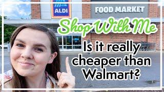 Aldi Shop With Me and Haul | Walmart VS Aldi | Is Aldi Cheaper Than Walmart?