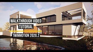 Walkthrough Render Settings of Twinmotion 2020.2