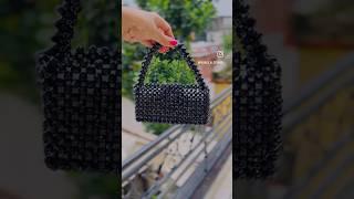 #beadbag #blackbag  #crystals #black