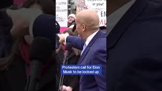  SHOCKING MOMENT at Anti-Trump Protest! 