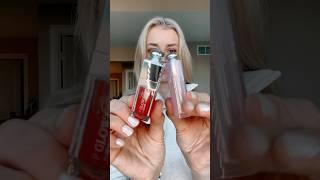 Double Time Shine : Dior Addict Lip Glow Strawberry 031 and Dior Addict Lip Oil Cherry 015 