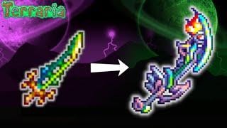 The Terra Blade's Final Form! EXOBLADE! Terraria Calamity Mod Sword Better than Zenith!