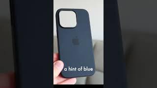 iPhone 14 Pro Silicone Case Midnight Colour #shorts #iphone #applecase #shortswithcamilla