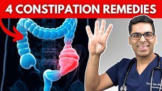 4 Constipation REMEDIES by Dr. Sethi That Target Underlying ROOT Causes