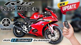 Yamaha R15 V4 Bs6 2024 | Metallic Red | Review | New Features | Price | Mileage | Top Speed |