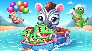 ROW, ROW, ROW, YOUR BOATS | SIMPLE SONG | NURSERY RHYMES | PLAY SONG KIDS FAMILY