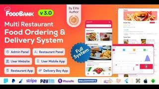 How to Install FoodBank Multi Restaurant v3.0 Nulled on Localhost & Hosting