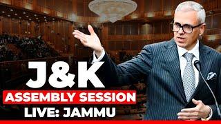 J&K Assembly Budget Session Live I CM Omar Abdullah Speech I Ruckus in Assembly over Kathua incident