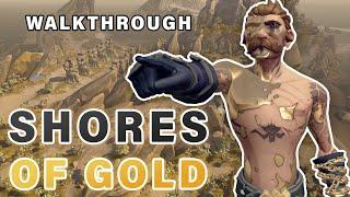 SHORES OF GOLD Tall Tale COMPLETE Walkthrough | All Commendations ► Sea of Thieves