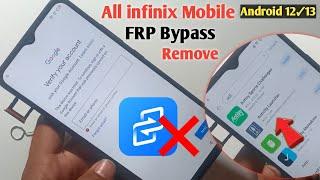 All infinix FRP Bypass Remove Android 1213  || Fix Apps Not InstalledWithout X-Share || Without Pc