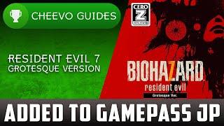How to Play Resident Evil 7: Biohazard JP (Grotesque Version) **XBOX GAME PASS**