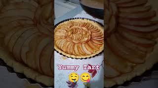  Homemade Apple Tart with Cinnamon #food #sweet #shortvideos #short