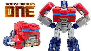 Transformers One MAINLINE Deluxe Class OPTIMUS PRIME/ORION PAX Review