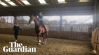 Charlotte Dujardin whips horse more than 20 times in video shared with the Guardian