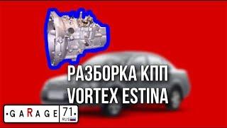 #4 #разборка #кпп vortex estina