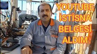 YOUTUBE İSTİSNA BELGESİ NASIL ALINIR?İSTİSNA BELGESİ DİLEKÇE ÖRNEĞİ.