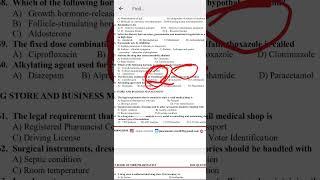 QUESTION OF THE DAY/ MRB PHARMACIST PREPARATION 2025