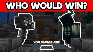 SHOCKING: Spawn In An Ancient City, Warden vs Wither Fight