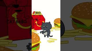 I WANT ABS ! Cat Babo (Animation Meme) #Shorts