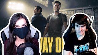 БРАТИШКИН И TENDERLYBAE ИГРАЮТ В A WAY OUT! [1 СЕРИЯ] (ПОЛНЫЙ СТРИМ)