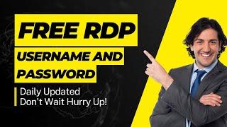 How to Create Window RDP for Free 2024 | No Crédit/Débit Card Required | Get Free RDP/VPS Server