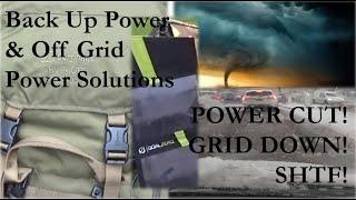 Back up power & Off-grid power solutions - POWER CUT!, GRID DOWN!, SHTF!