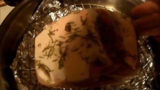 Коптим мясо в сковороде iCook