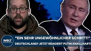 PUTINS KRIEG: "Ein sehr ungewöhnlicher Schritt!" So angespannt ist die Beziehung zu Deutschland!