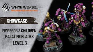 WH30K Emperor’s Children Palatine Blades level 3 – Showcase