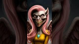 Horror version of the My Little Pony characters part 2 #scary