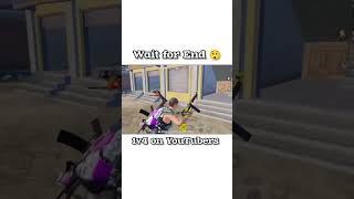 1v4 on YouTubers Pubg mobile#pubg #bgmi #funny #shorts #viral #foryou #pubgmobile