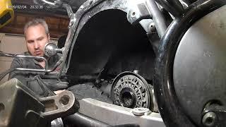 2010 Yamaha Royal Star Venture rear tire removal