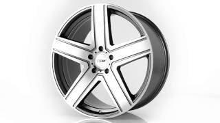 TSW Alloy Wheels Regis - Gunmetal with Mirror Cut Face